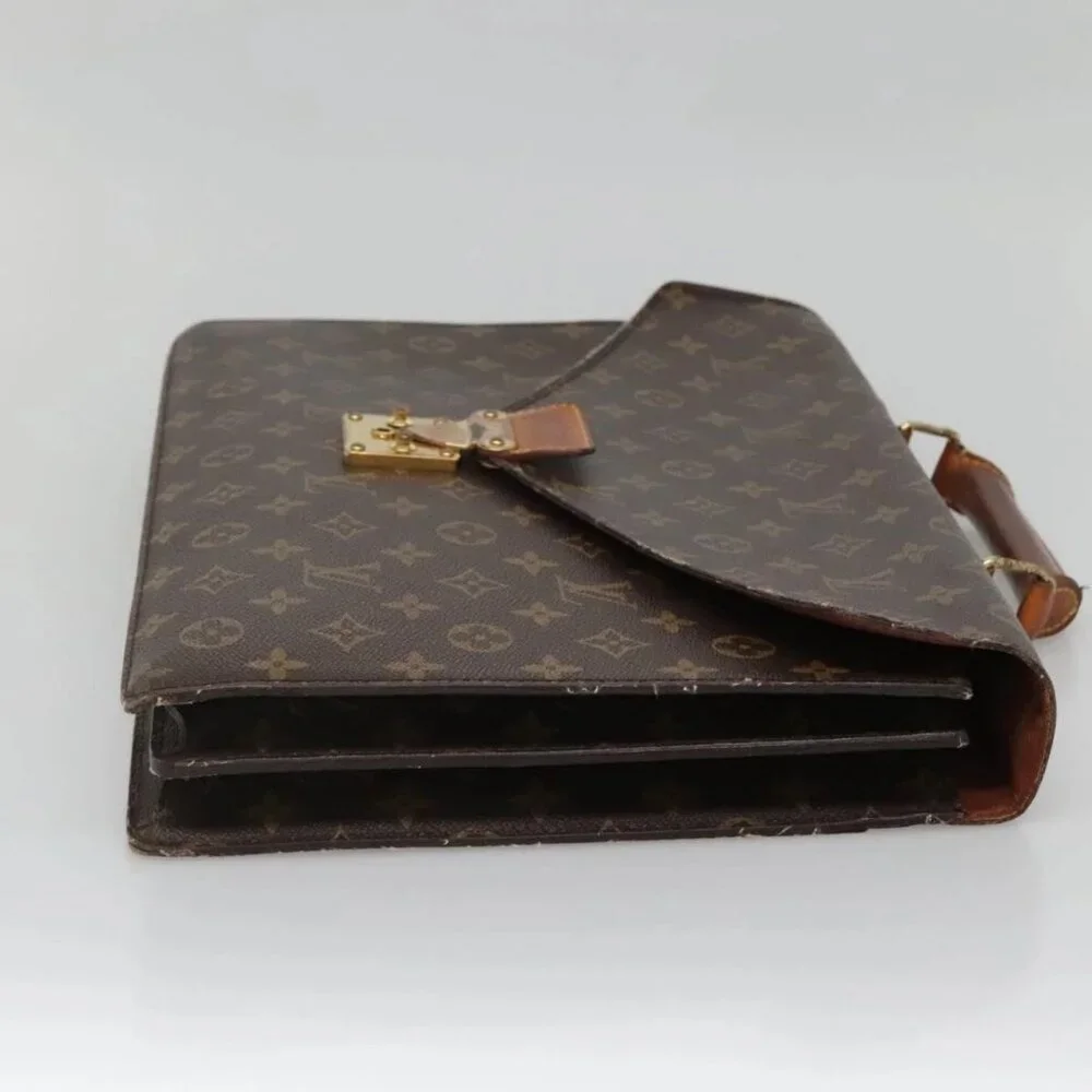 LOUIS VUITTON Monogram Serviette Conseiller Briefcase M53331 LV Auth 141889